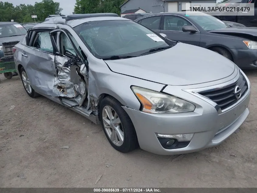 2015 Nissan Altima 2.5 Sv VIN: 1N4AL3AP6FC218479 Lot: 39885639