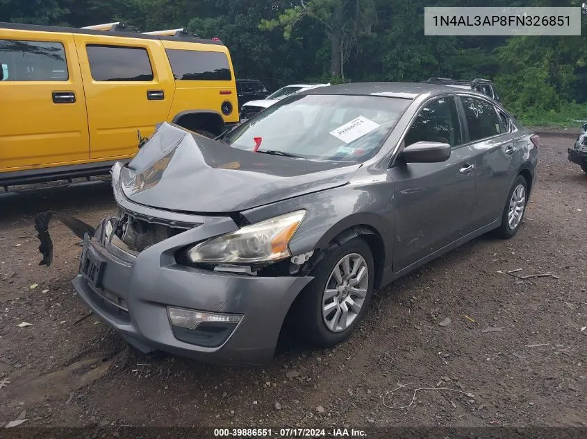 1N4AL3AP8FN326851 2015 Nissan Altima 2.5/2.5 S/2.5 Sl/2.5 Sv