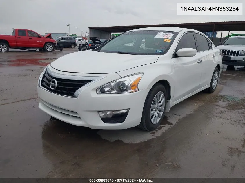 1N4AL3AP4FN353254 2015 Nissan Altima 2.5 S