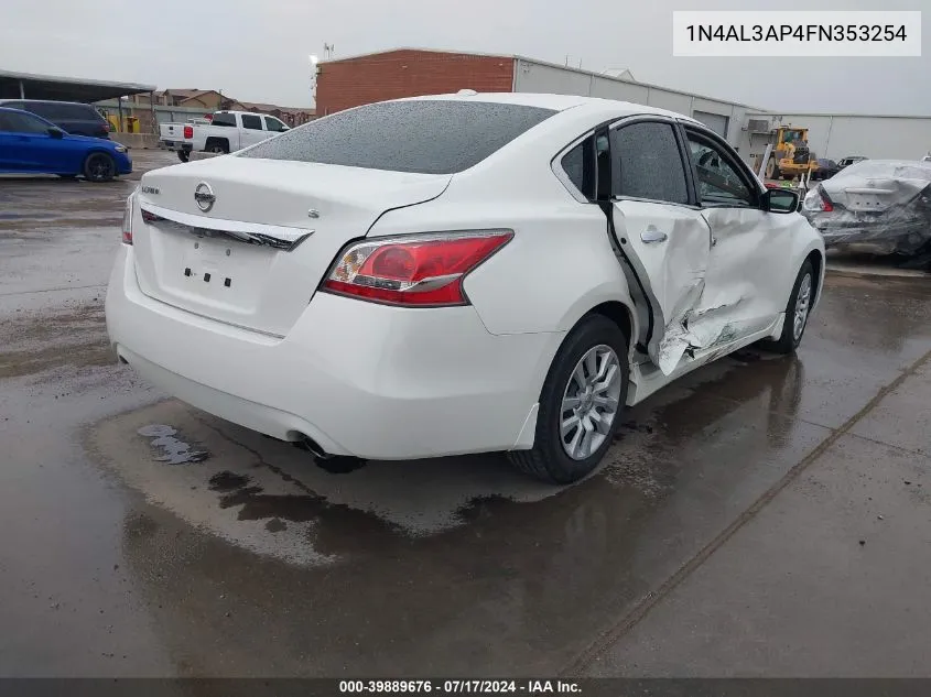 1N4AL3AP4FN353254 2015 Nissan Altima 2.5 S