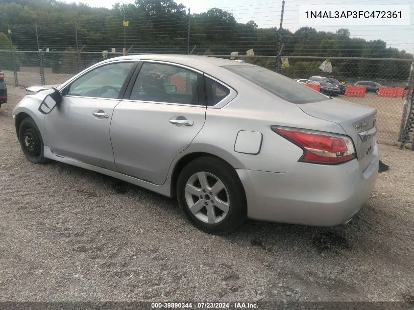 1N4AL3AP3FC472361 2015 Nissan Altima 2.5/2.5 S/2.5 Sl/2.5 Sv