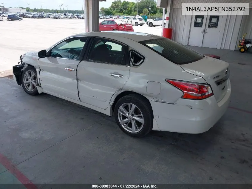 1N4AL3AP5FN352792 2015 Nissan Altima 2.5 Sl