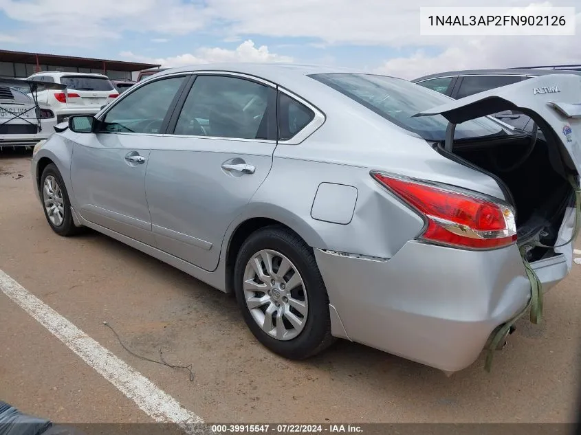 1N4AL3AP2FN902126 2015 Nissan Altima 2.5 S