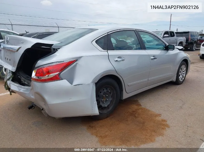 1N4AL3AP2FN902126 2015 Nissan Altima 2.5 S