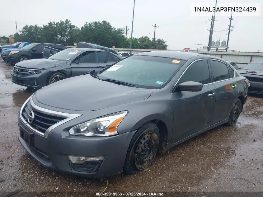 2015 Nissan Altima 2.5 S VIN: 1N4AL3AP3FN324439 Lot: 39919963