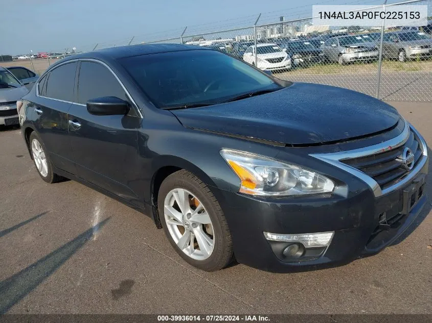 2015 Nissan Altima 2.5 Sv VIN: 1N4AL3AP0FC225153 Lot: 39936014