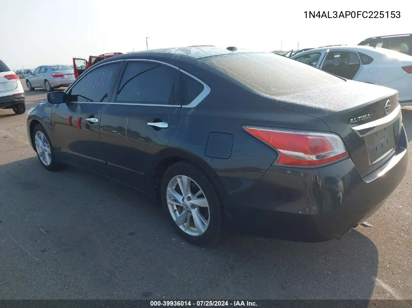 2015 Nissan Altima 2.5 Sv VIN: 1N4AL3AP0FC225153 Lot: 39936014