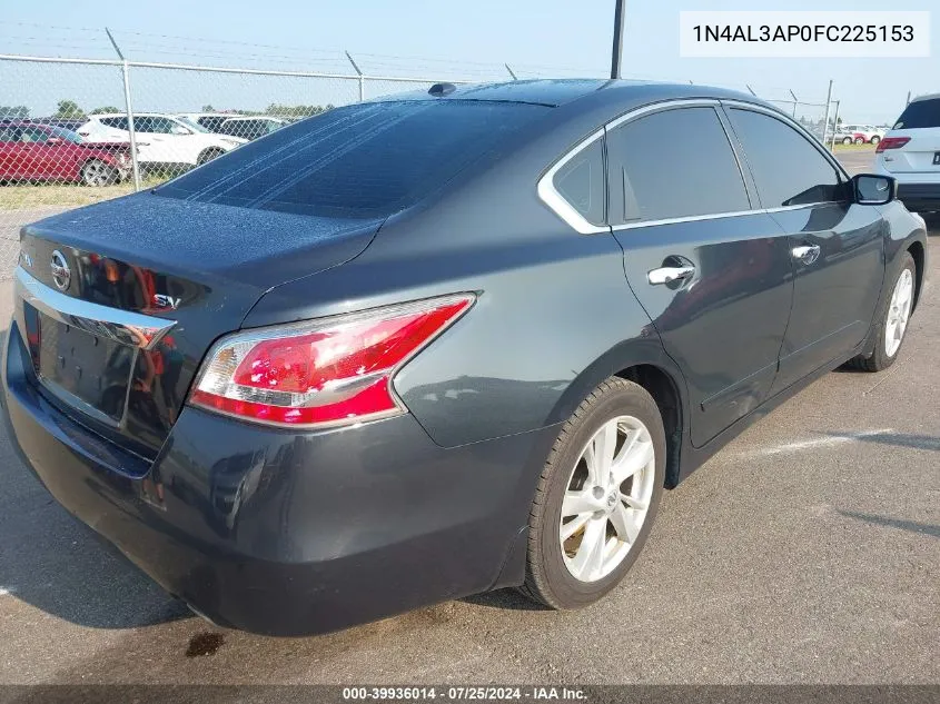 1N4AL3AP0FC225153 2015 Nissan Altima 2.5 Sv