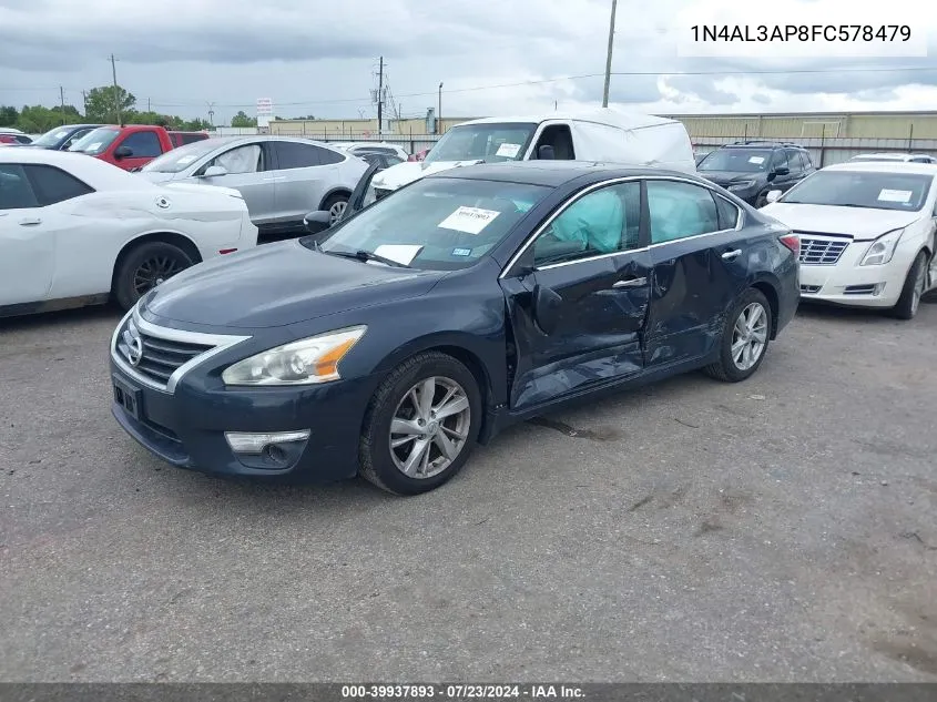 1N4AL3AP8FC578479 2015 Nissan Altima 2.5 Sv