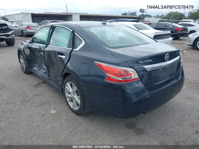 2015 Nissan Altima 2.5 Sv VIN: 1N4AL3AP8FC578479 Lot: 39937893