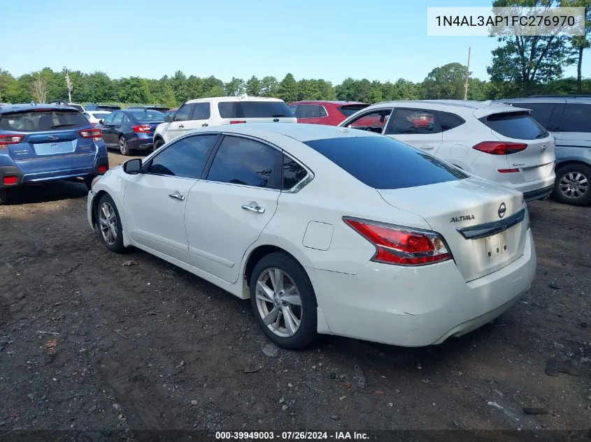 2015 Nissan Altima 2.5/S/Sv/Sl VIN: 1N4AL3AP1FC276970 Lot: 39949003