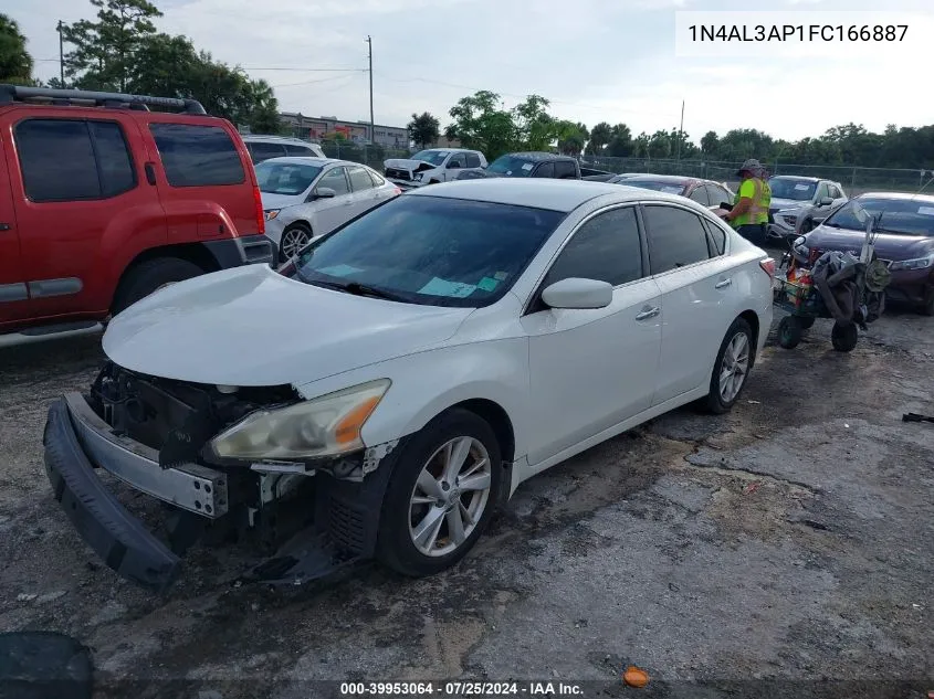 2015 Nissan Altima 2.5 Sv VIN: 1N4AL3AP1FC166887 Lot: 39953064