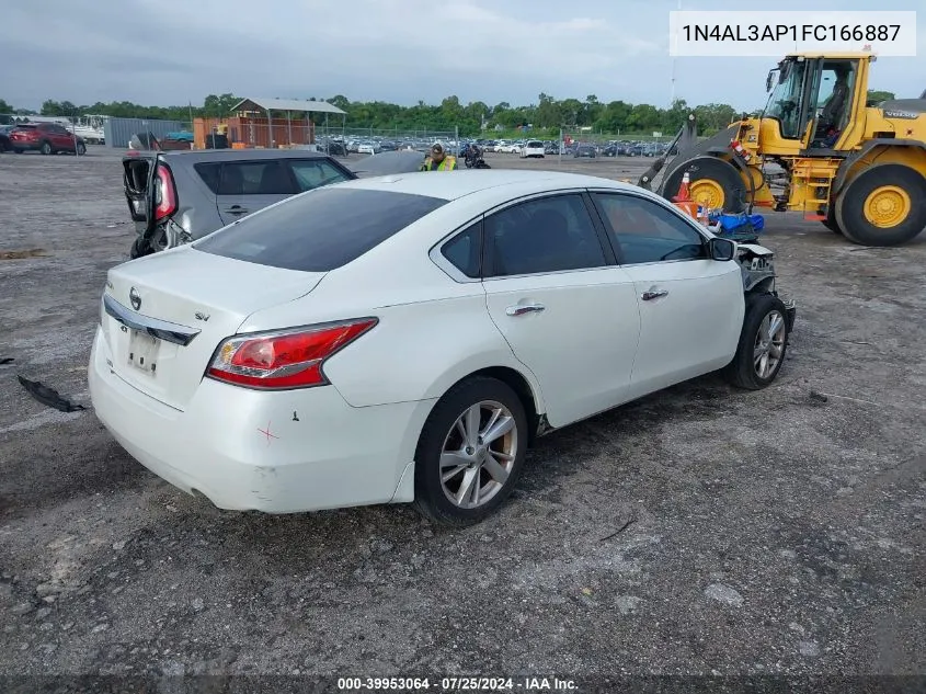 2015 Nissan Altima 2.5 Sv VIN: 1N4AL3AP1FC166887 Lot: 39953064