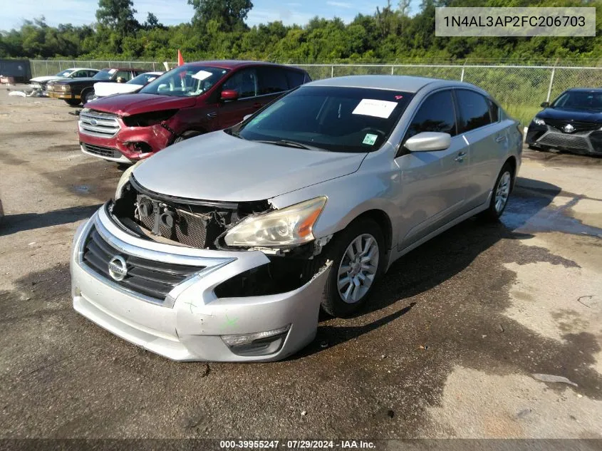 1N4AL3AP2FC206703 2015 Nissan Altima 2.5 S