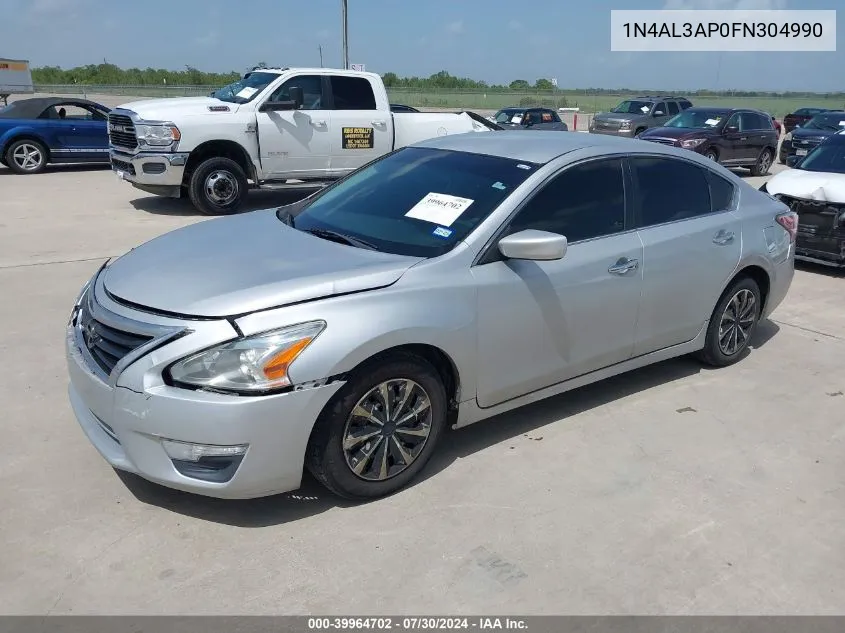 1N4AL3AP0FN304990 2015 Nissan Altima 2.5 S