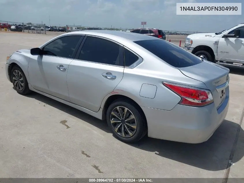 1N4AL3AP0FN304990 2015 Nissan Altima 2.5 S