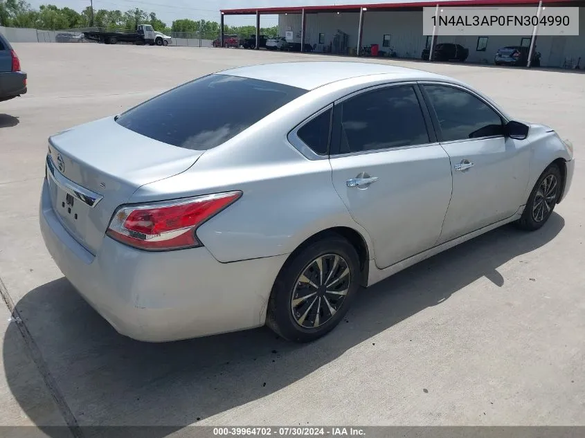 1N4AL3AP0FN304990 2015 Nissan Altima 2.5 S