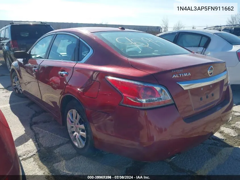 1N4AL3AP5FN911662 2015 Nissan Altima 2.5 S