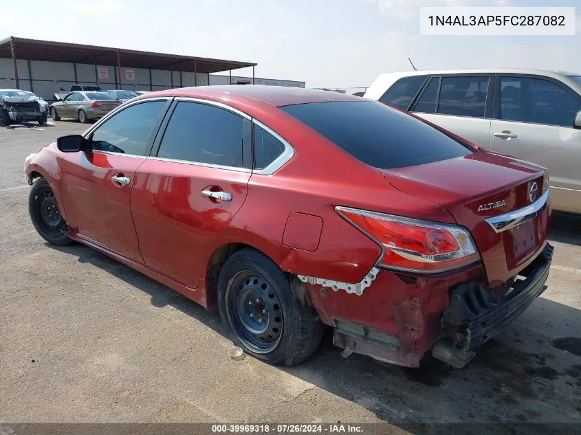 1N4AL3AP5FC287082 2015 Nissan Altima 2.5/2.5 S/2.5 Sl/2.5 Sv