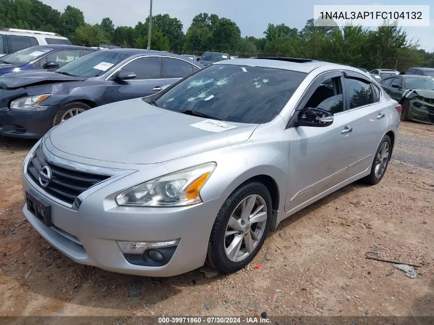 2015 Nissan Altima 2.5 Sv VIN: 1N4AL3AP1FC104132 Lot: 39971860