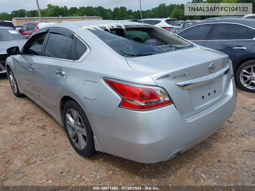 1N4AL3AP1FC104132 2015 Nissan Altima 2.5 Sv