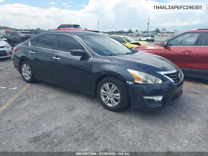 2015 Nissan Altima 2.5 S VIN: 1N4AL3AP6FC246301 Lot: 39973994