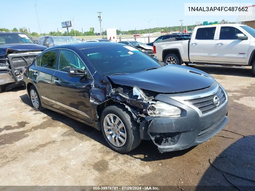 1N4AL3AP4FC487662 2015 Nissan Altima 2.5/2.5 S/2.5 Sl/2.5 Sv