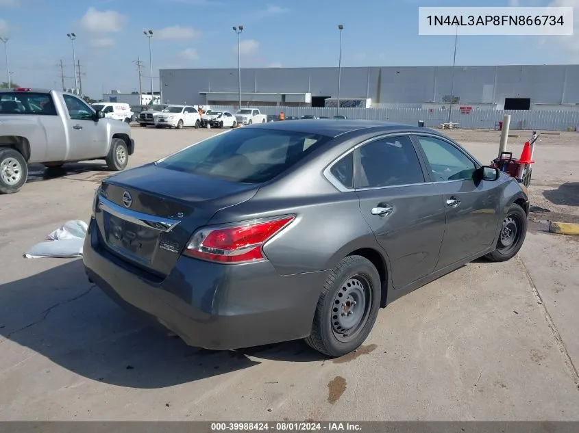 1N4AL3AP8FN866734 2015 Nissan Altima 2.5 S