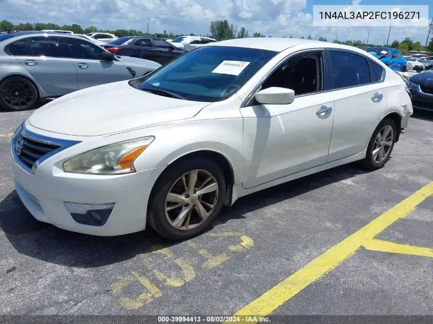 1N4AL3AP2FC196271 2015 Nissan Altima 2.5 Sv