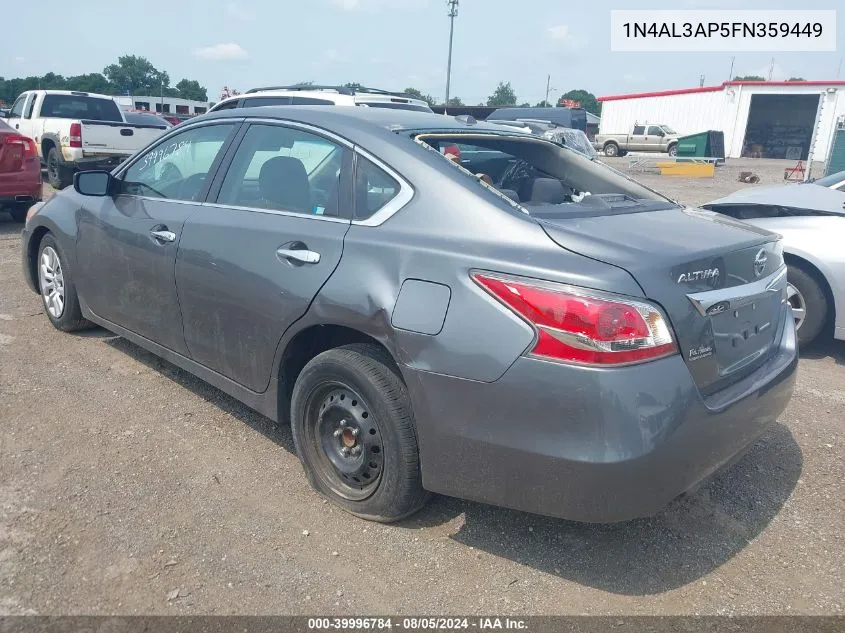 1N4AL3AP5FN359449 2015 Nissan Altima 2.5 S