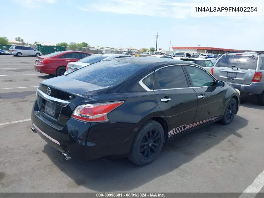 1N4AL3AP9FN402254 2015 Nissan Altima 2.5 S