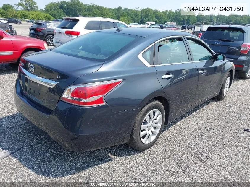 1N4AL3AP7FC431750 2015 Nissan Altima