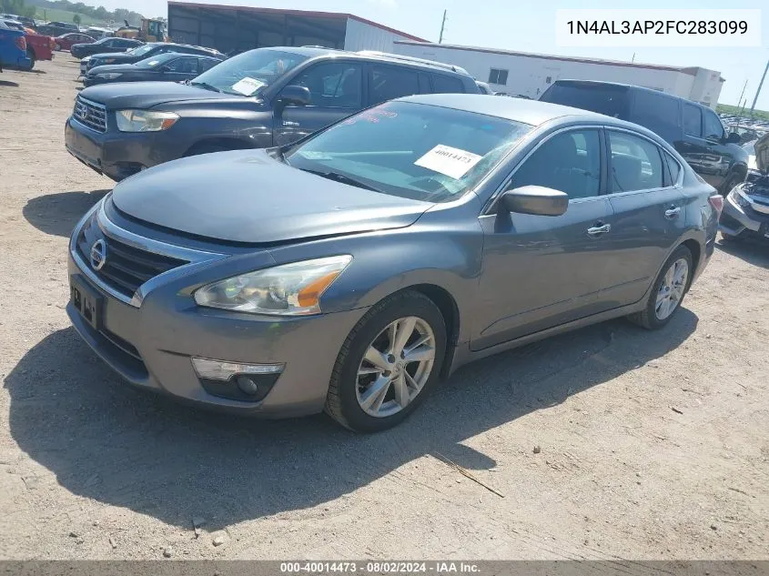 1N4AL3AP2FC283099 2015 Nissan Altima 2.5 Sv