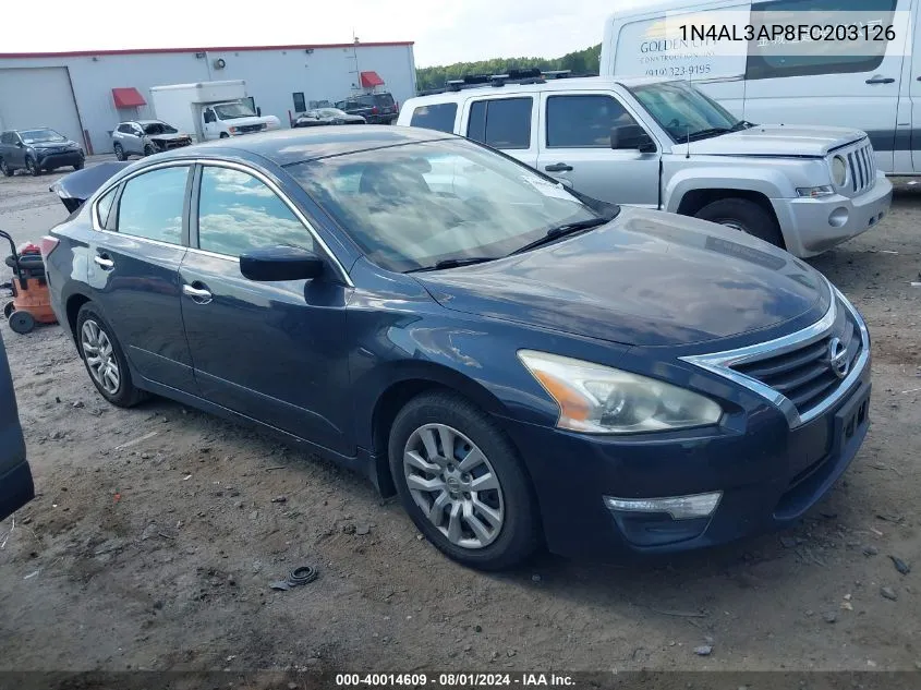 1N4AL3AP8FC203126 2015 Nissan Altima 2.5 S