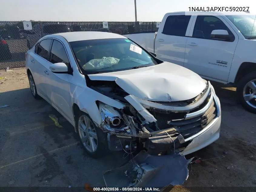 1N4AL3APXFC592027 2015 Nissan Altima 2.5 Sv