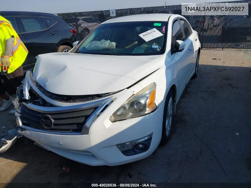 1N4AL3APXFC592027 2015 Nissan Altima 2.5 Sv