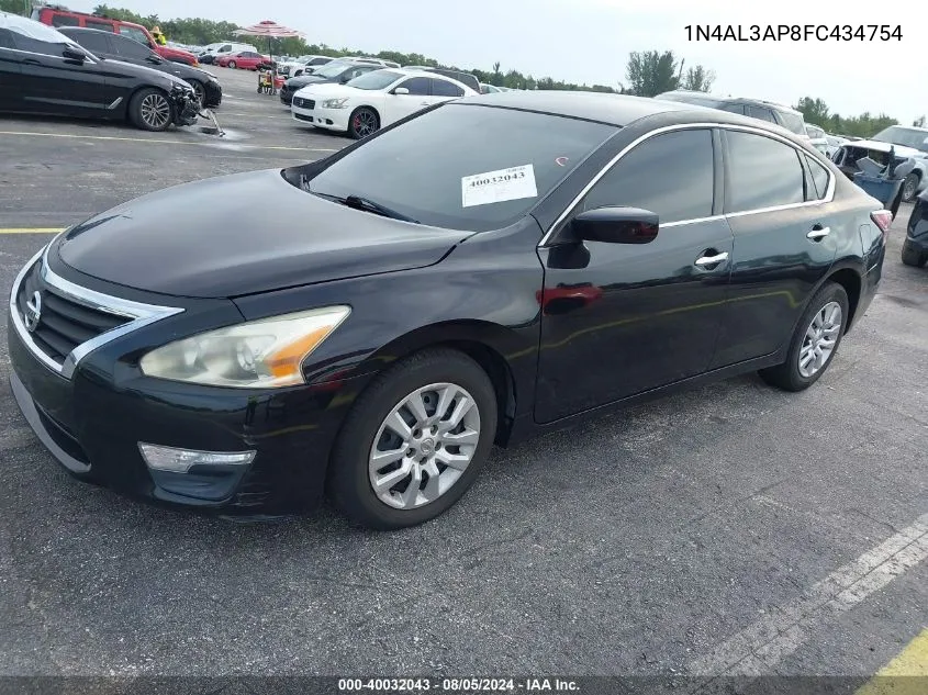 1N4AL3AP8FC434754 2015 Nissan Altima 2.5/2.5 S/2.5 Sl/2.5 Sv