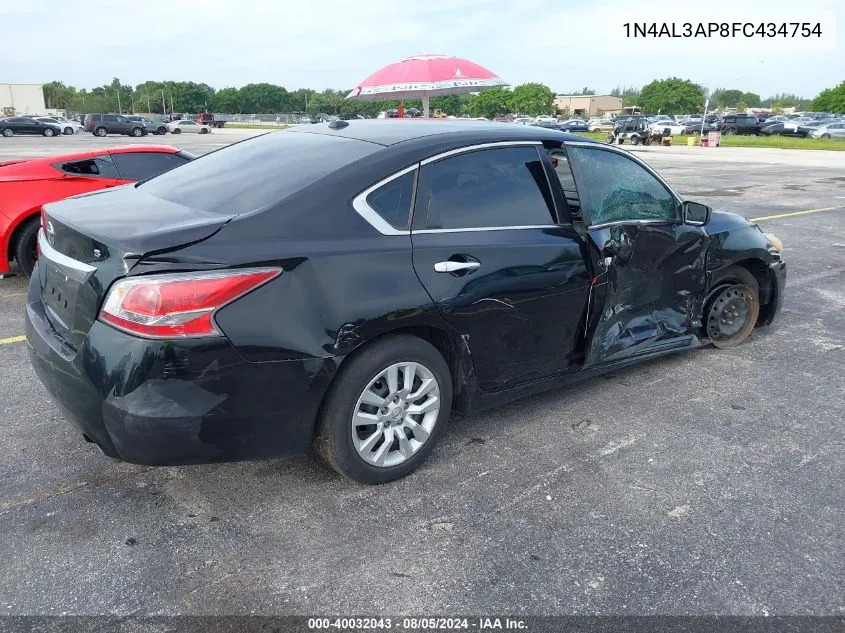 1N4AL3AP8FC434754 2015 Nissan Altima 2.5/2.5 S/2.5 Sl/2.5 Sv