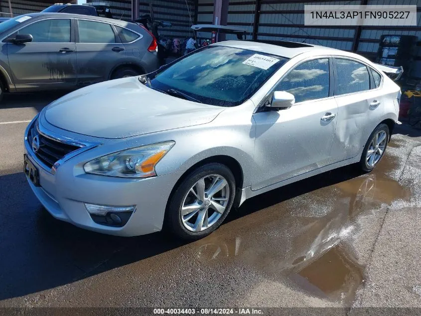 1N4AL3AP1FN905227 2015 Nissan Altima 2.5 Sl