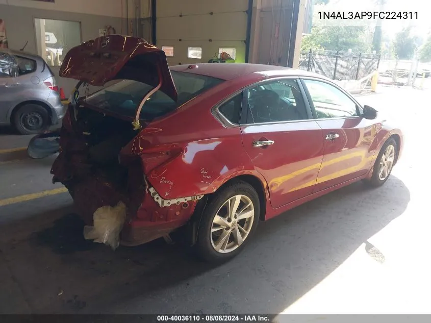 1N4AL3AP9FC224311 2015 Nissan Altima 2.5 Sv