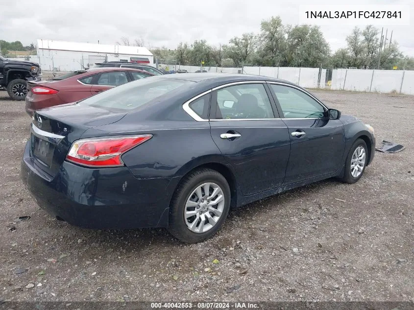 1N4AL3AP1FC427841 2015 Nissan Altima 2.5 S