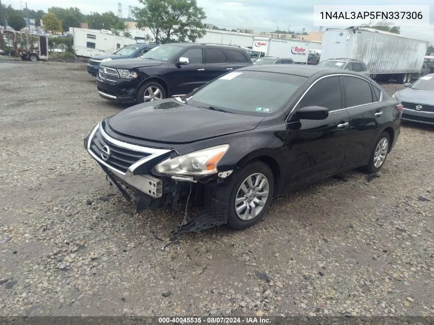 2015 Nissan Altima 2.5 S VIN: 1N4AL3AP5FN337306 Lot: 40045535