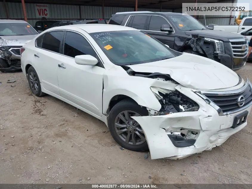 1N4AL3AP5FC572252 2015 Nissan Altima 2.5/S/Sv/Sl