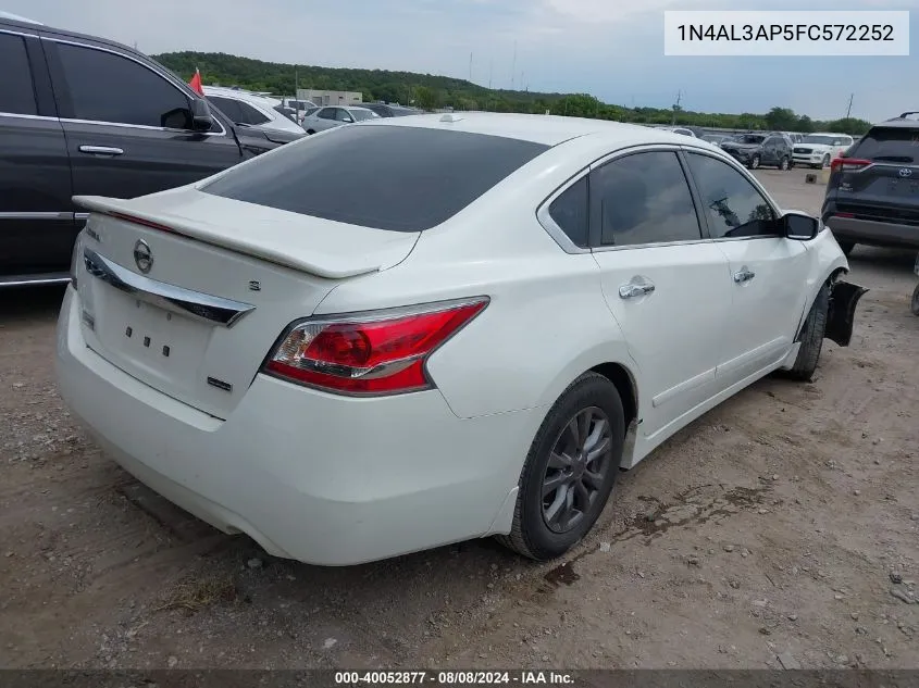 1N4AL3AP5FC572252 2015 Nissan Altima 2.5/S/Sv/Sl