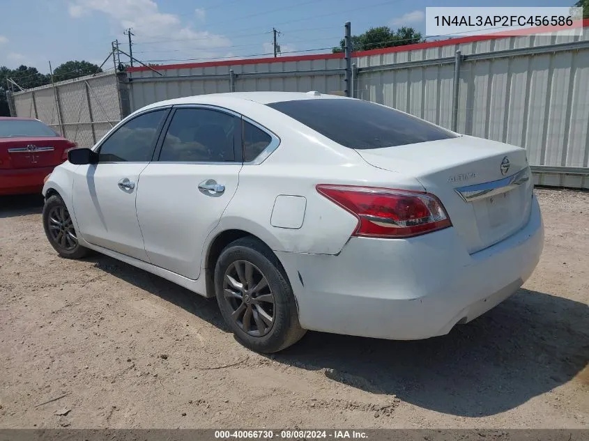 2015 Nissan Altima 2.5 S VIN: 1N4AL3AP2FC456586 Lot: 40066730