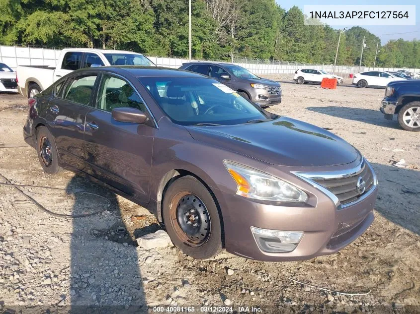 2015 Nissan Altima 2.5 S VIN: 1N4AL3AP2FC127564 Lot: 40081165