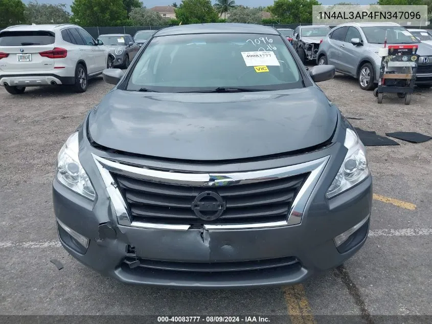 1N4AL3AP4FN347096 2015 Nissan Altima 2.5/2.5 S/2.5 Sl/2.5 Sv