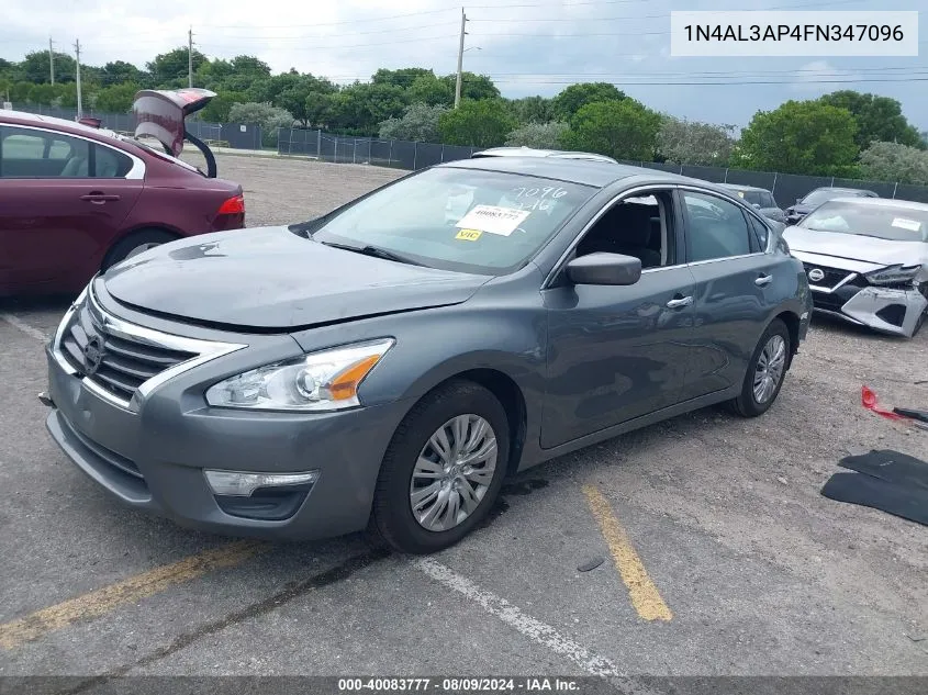 1N4AL3AP4FN347096 2015 Nissan Altima 2.5/2.5 S/2.5 Sl/2.5 Sv