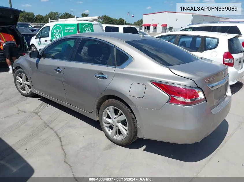 1N4AL3AP0FN339089 2015 Nissan Altima 2.5 Sl