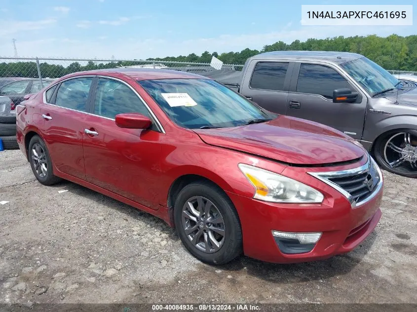 1N4AL3APXFC461695 2015 Nissan Altima 2.5 S